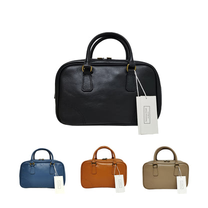 Women's genuine cowhide leather handbag Palour V2 design