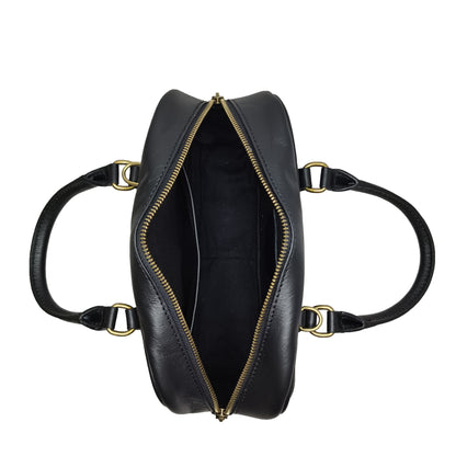 Women's genuine cowhide leather handbag Palour V2 design