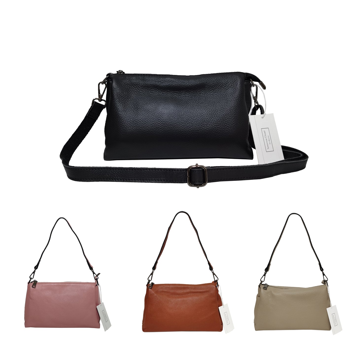 Women's genuine cowhide leather handbag Vivien V4 design