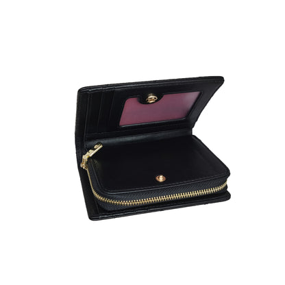 Women's lambskin leather short wallet/purse Vyar design