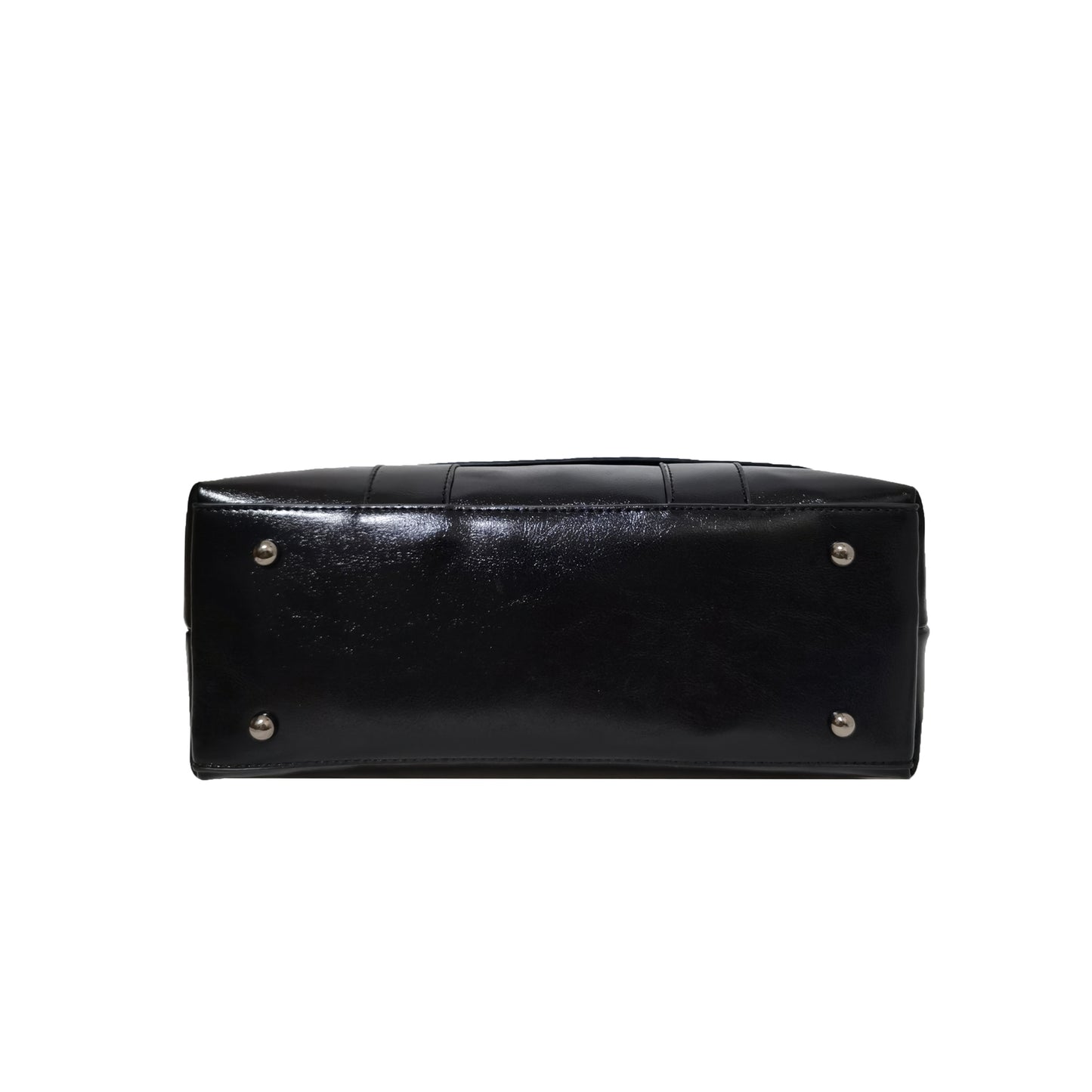 Women's genuine cowhide leather Handbag Perry design in crocodile print by Tomorrow Closet