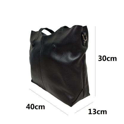 Women's genuine cowhide leather handbag Cara V3 design