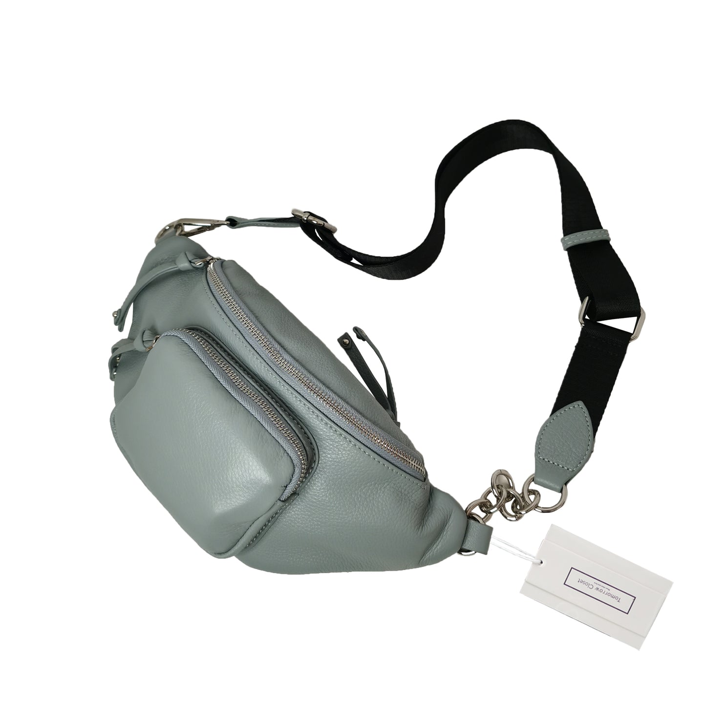 Women's cowhide leather handbag Vesny pouch design