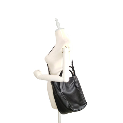 Women's genuine cowhide leather handbag Basket Lock design-dual carry version
