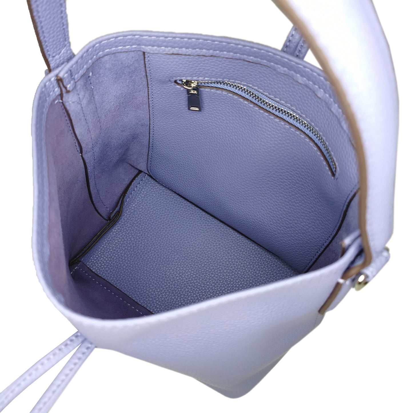 Women's genuine cowhide leather bucket bag V2
