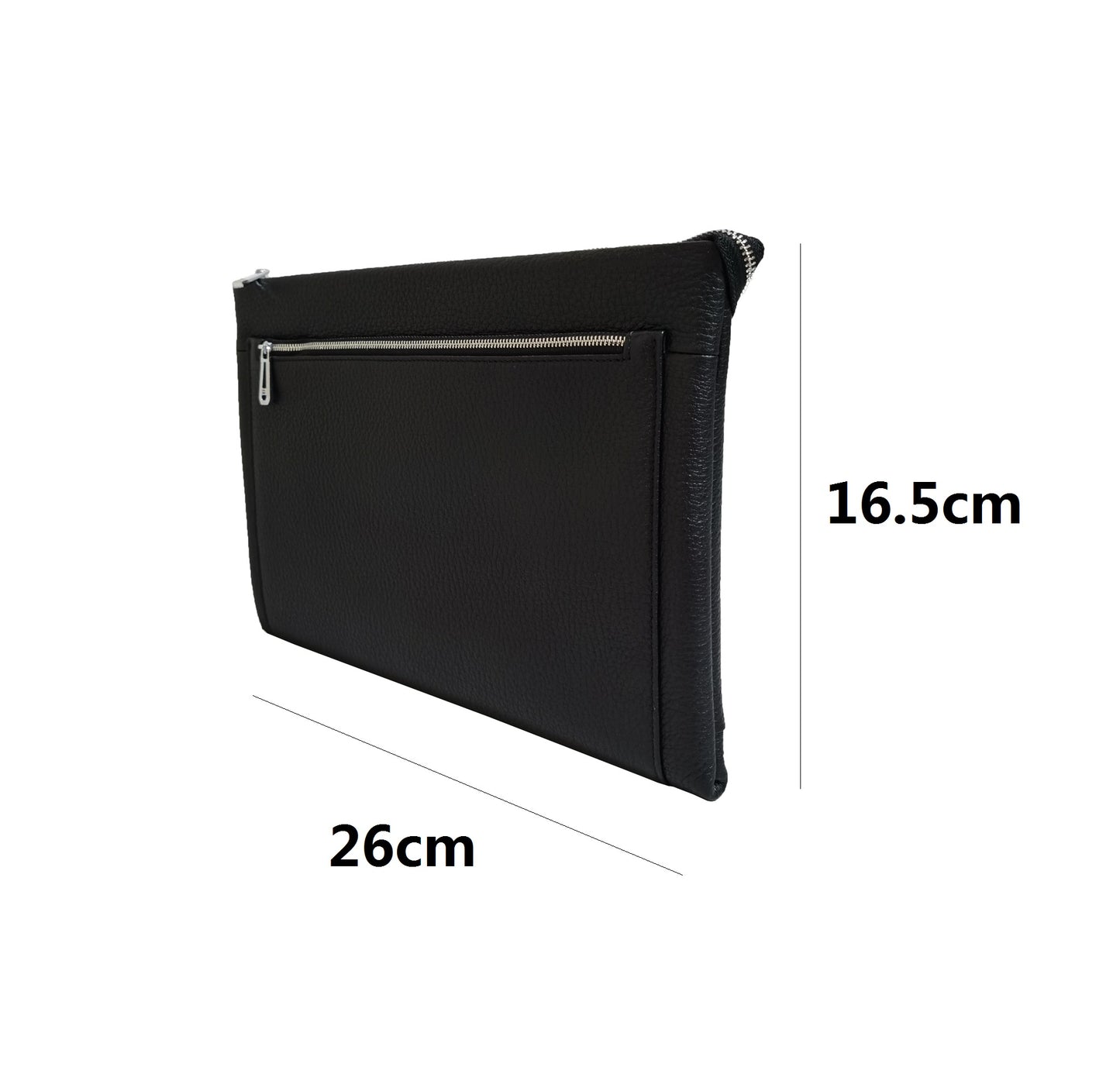 Unisex genuine cowhide leather Clutch/laptop sleeve/laptop folio