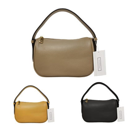 Women's genuine cowhide leather handbag Carly V2 design