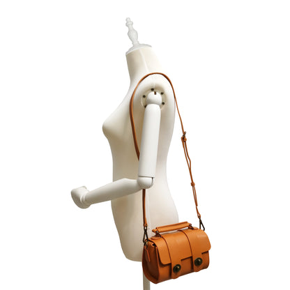 Women's genuine cowhide leather handbag Torba mini design by Tomorrow Closet