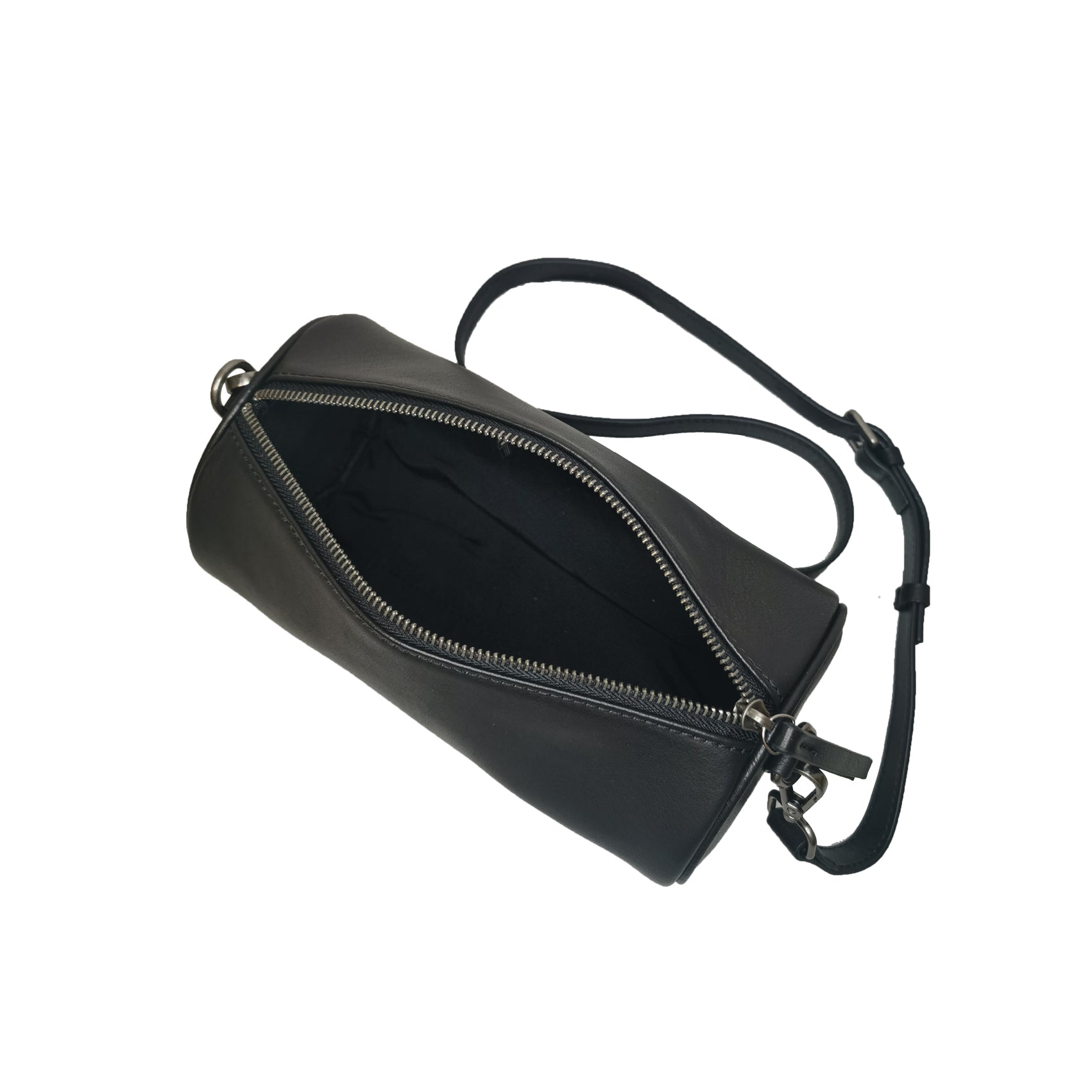 Women's genuine cowhide leather handbag Cylinder design by Tomorrow Closet