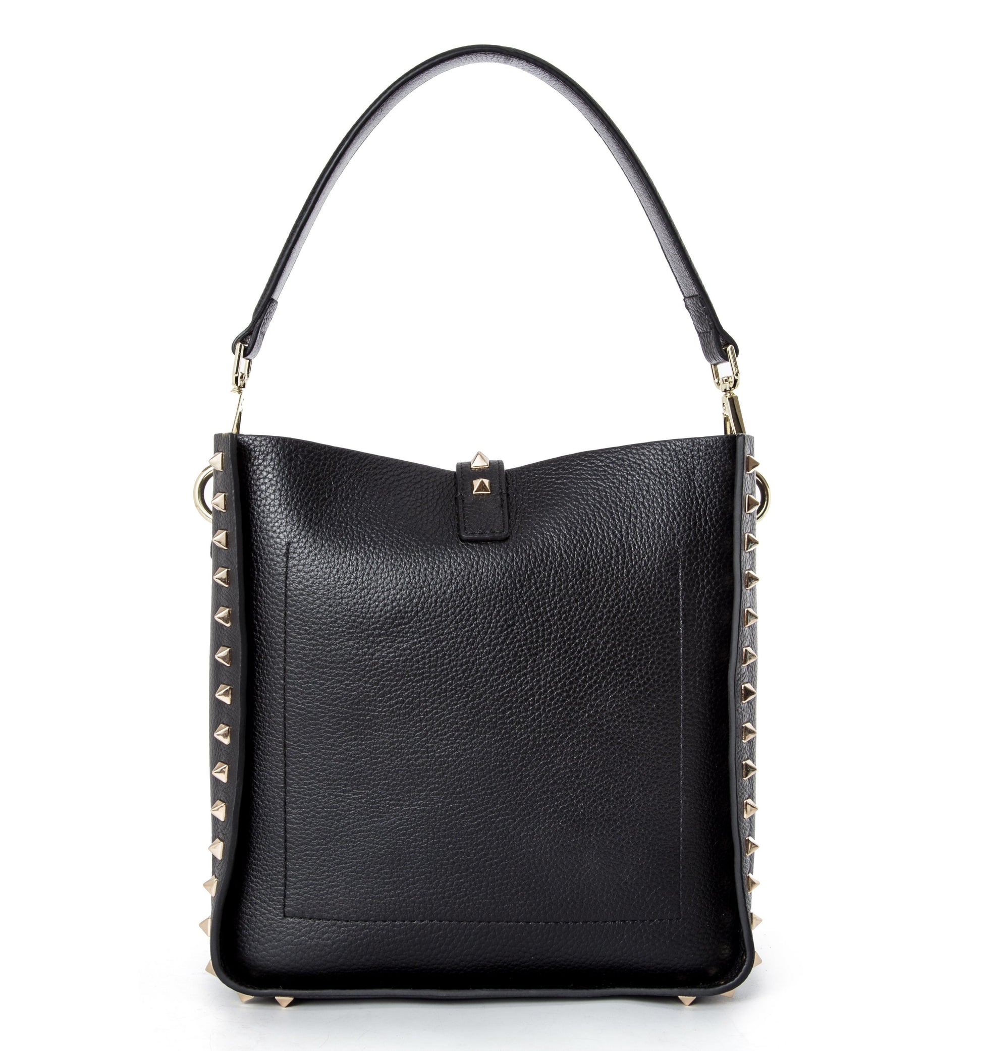 Women's genuine cowhide leather handbag Gloria design comes with one pouch by Tomorrow Closet
