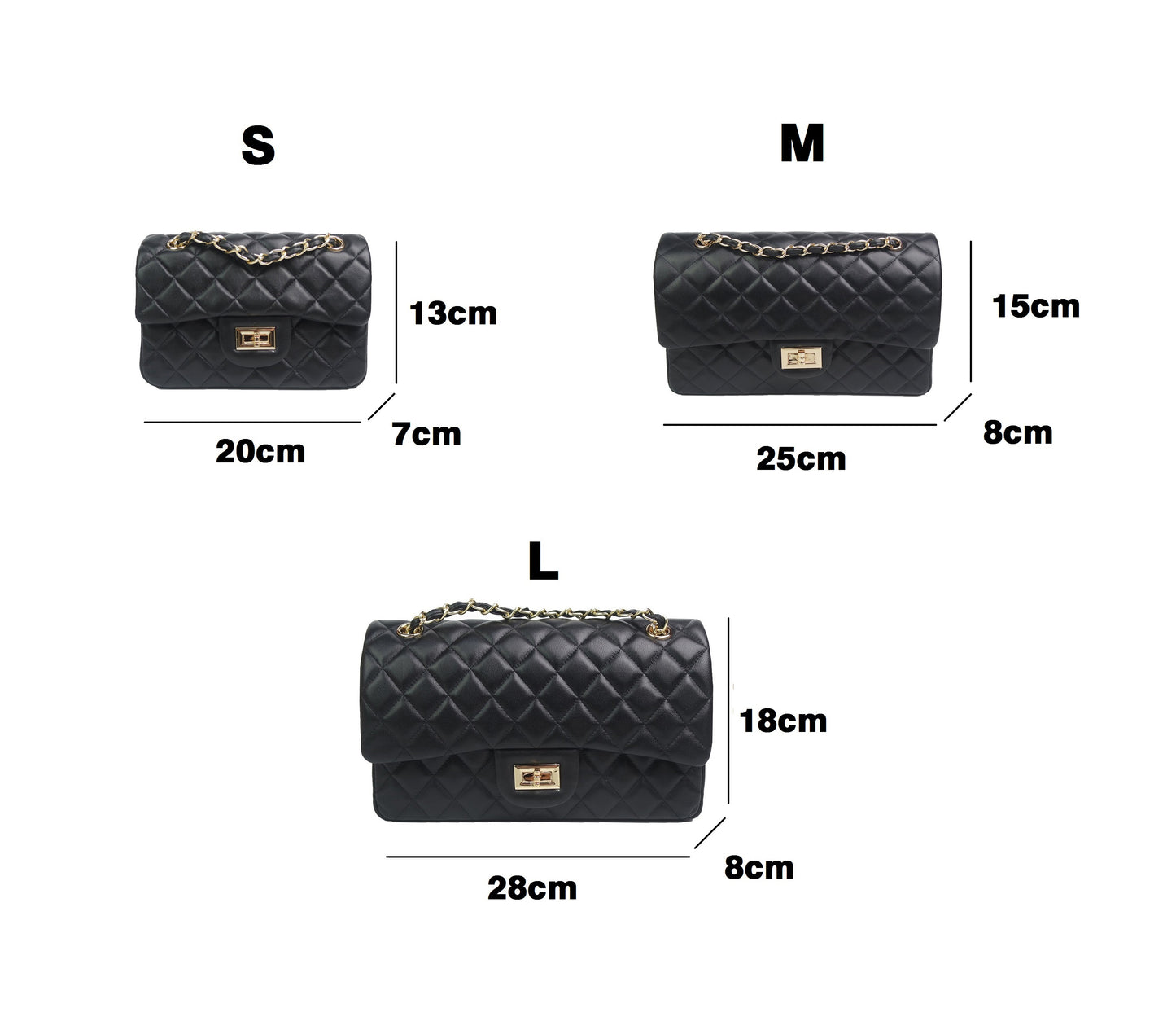Women's leather crossbody handbag Vyar diamond design by Tomorrow Closet