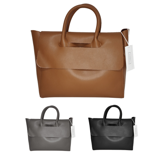 Women's genuine cowhide leather handbag nodel design by Tomorrow Closet