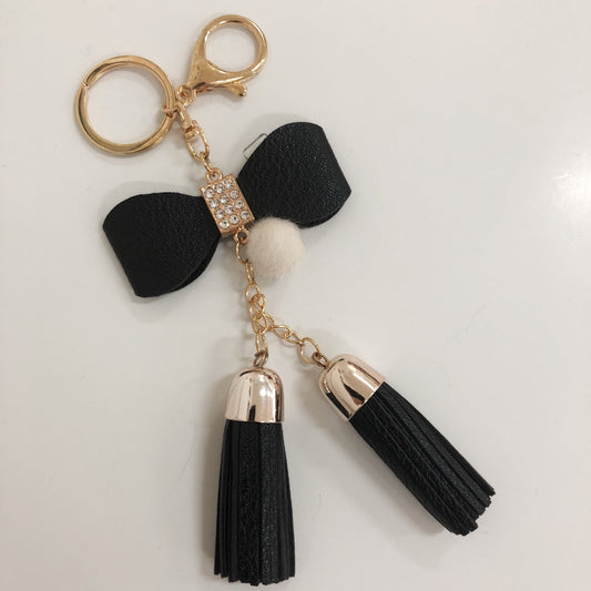 Crystal ribbon bag charm by Tomorrow Closet