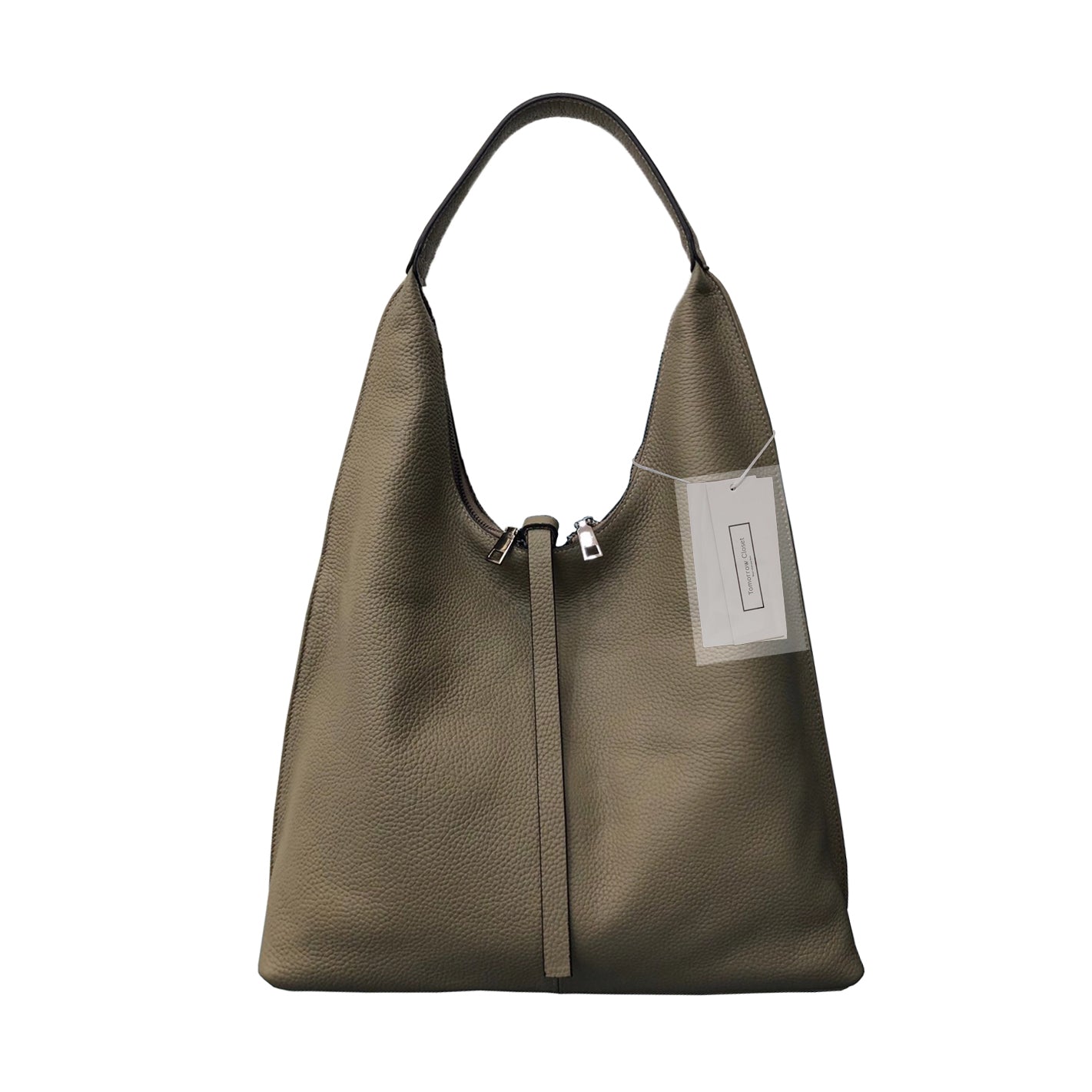 Women's genuine cowhide leather Hobo handbag Dilla design by Tomorrow Closet