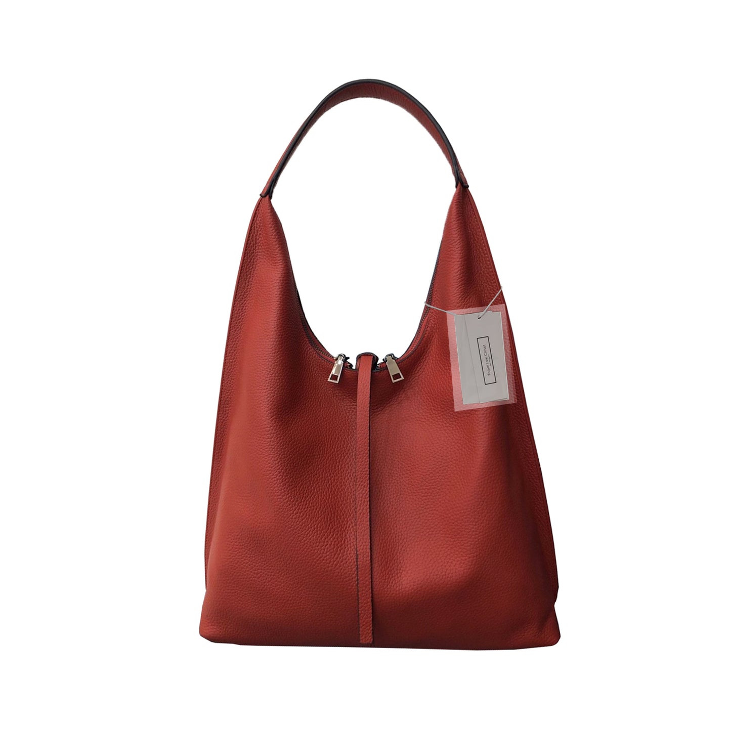 Women's genuine cowhide leather Hobo handbag Dilla design by Tomorrow Closet