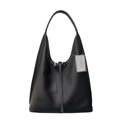 Women's genuine cowhide leather Hobo handbag Dilla design by Tomorrow Closet